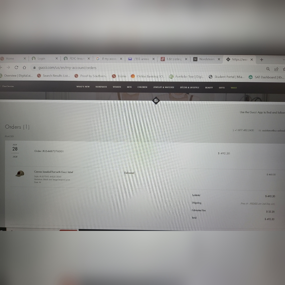 Authentic Gucci Cap. 3 Times Used - image 3